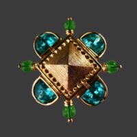 Sandra Miller Burrows SMB vintage costume jewelry