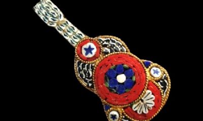 Italian micromosaic vintage costume jewelry
