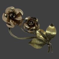 Signed Diana vintage costume jewelry