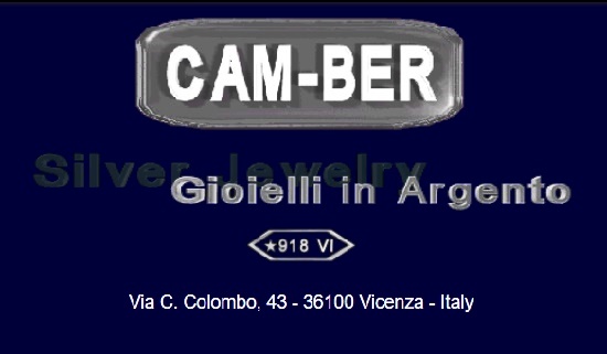 Italian jewelry trademark since 1985 CAM-BER